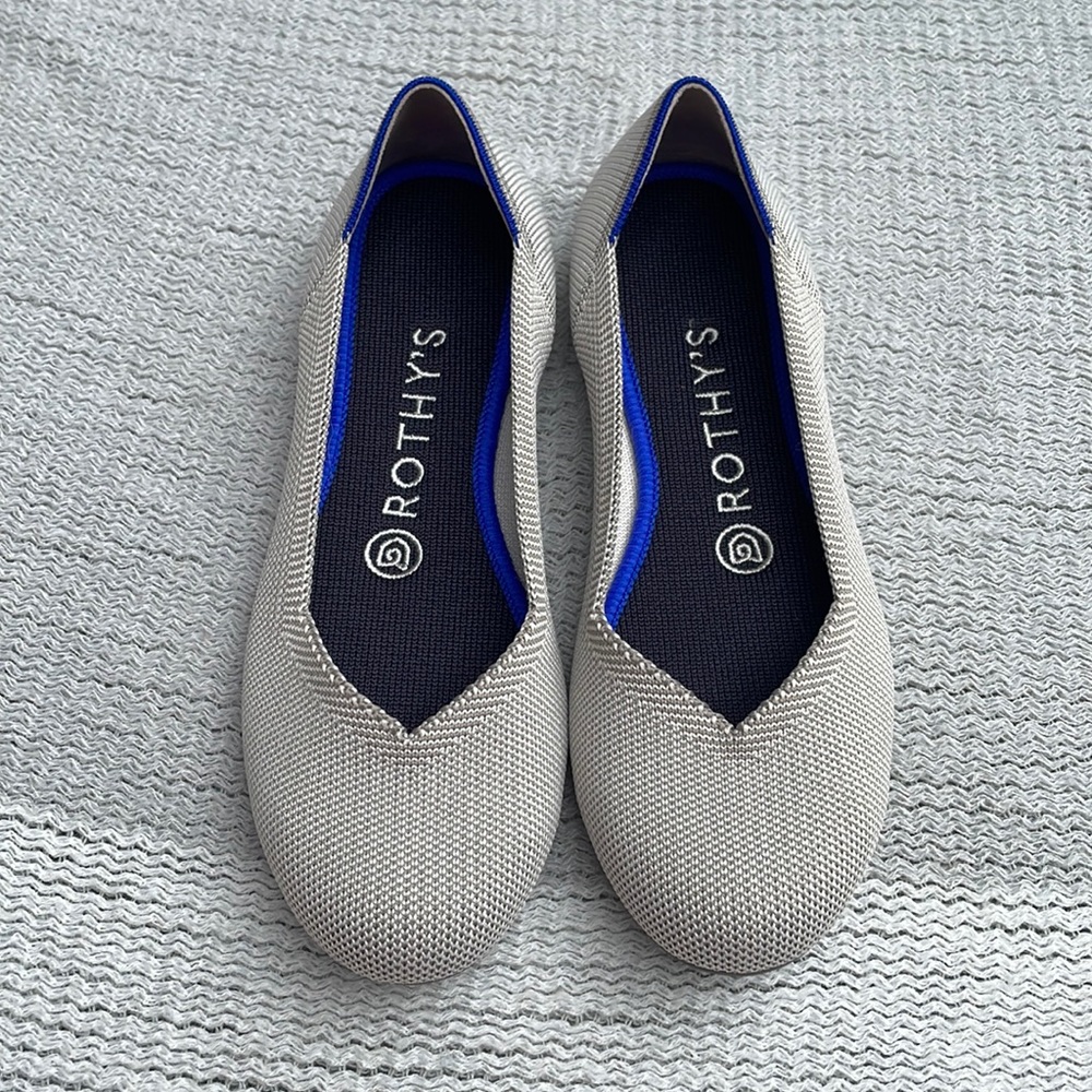 Rothy’s tan flats 6.5
